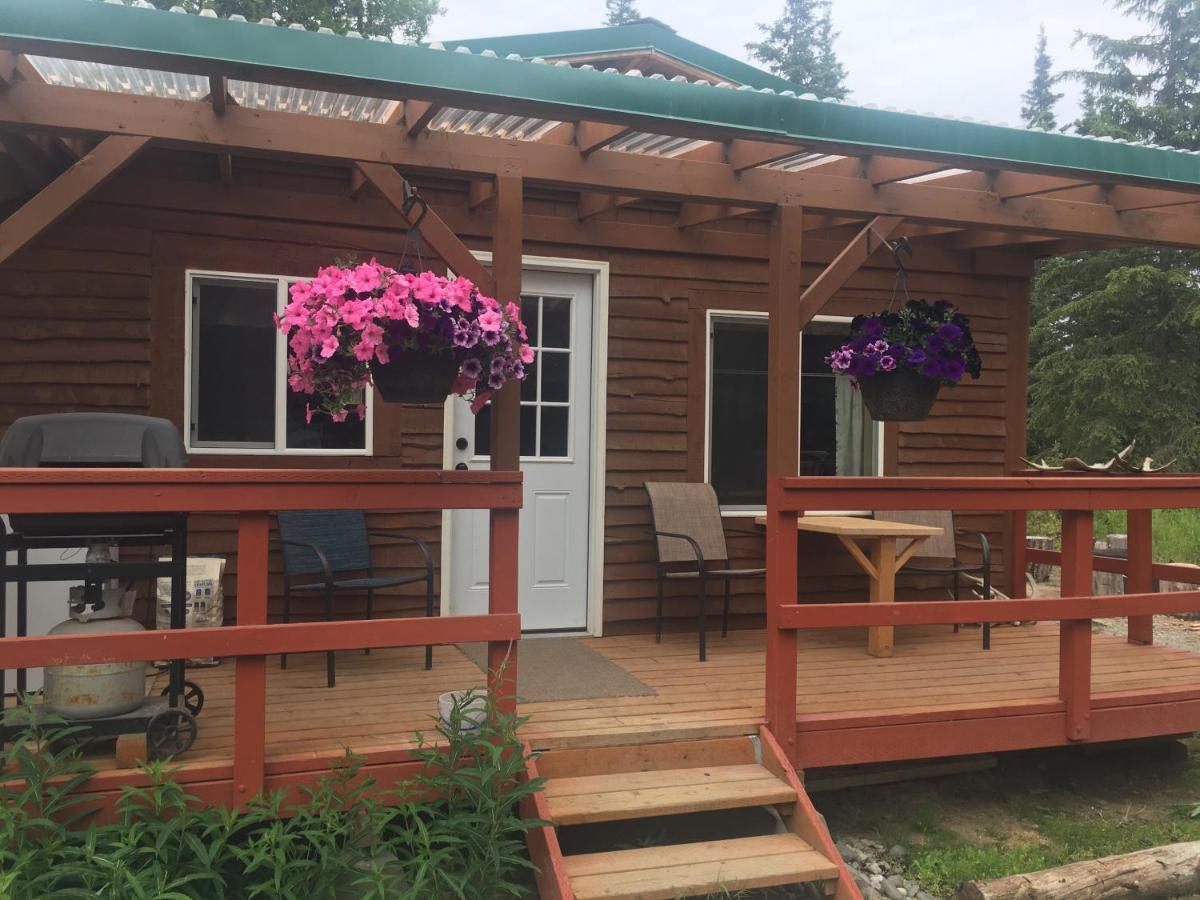 Whispering Woods Ak Cabins Kasilof المظهر الخارجي الصورة